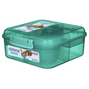 1.25L Bento Cube To Go cały zielony